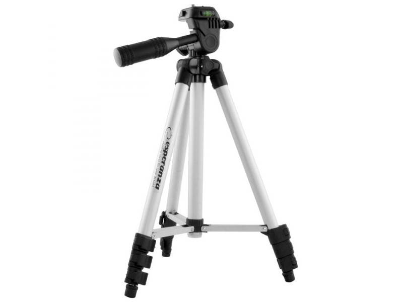 Esperanza EF108 tripod Action camera 3 leg(s) Black, Stainless steel EF108 – Esperanza Триподи