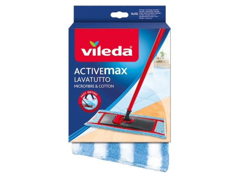 Flat Mop Refill Vileda Active Max 141001 – VILEDA Принадлежности за почистване
