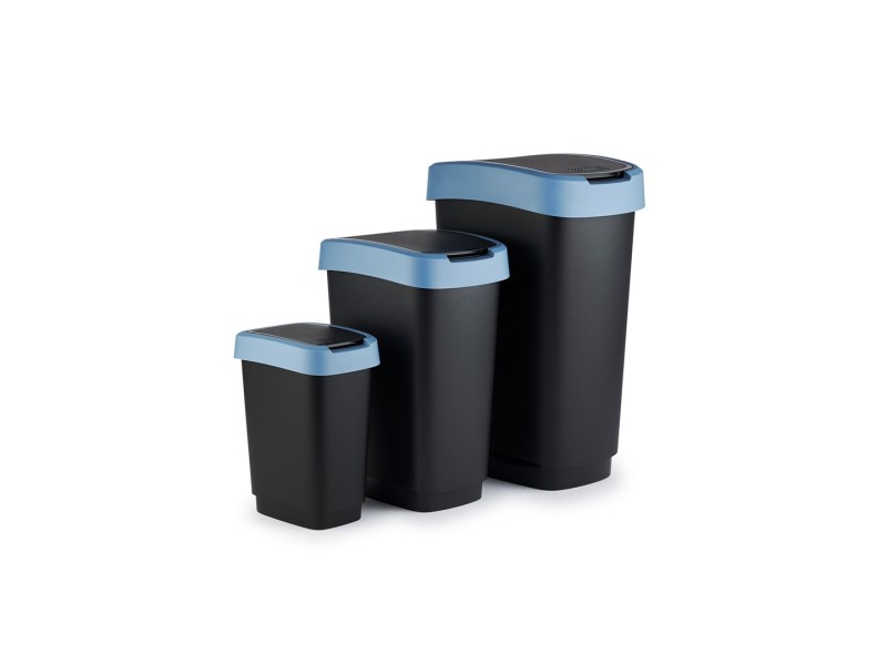 ROTHO Twist Blue - trash bin – 25l SPDROHKIW0040 – rotho Кошчета за боклук