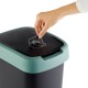 ROTHO Twist Green - trash bin – 10l SPDROHKIW0034 – rotho Кошчета за боклук