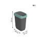 ROTHO Twist Green - trash bin – 10l SPDROHKIW0034 – rotho Кошчета за боклук
