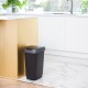 ROTHO Twist Silver - trash bin – 10l SPDROHKIW0037 – rotho Кошчета за боклук