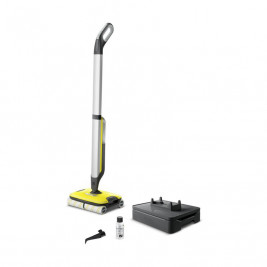Kärcher FC 7 Cordless Electric broom Battery Wet Bagless Silver, Yellow