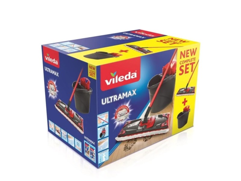Mop & Bucket System Vileda Ultramax Box 155737 – VILEDA Принадлежности за почистване