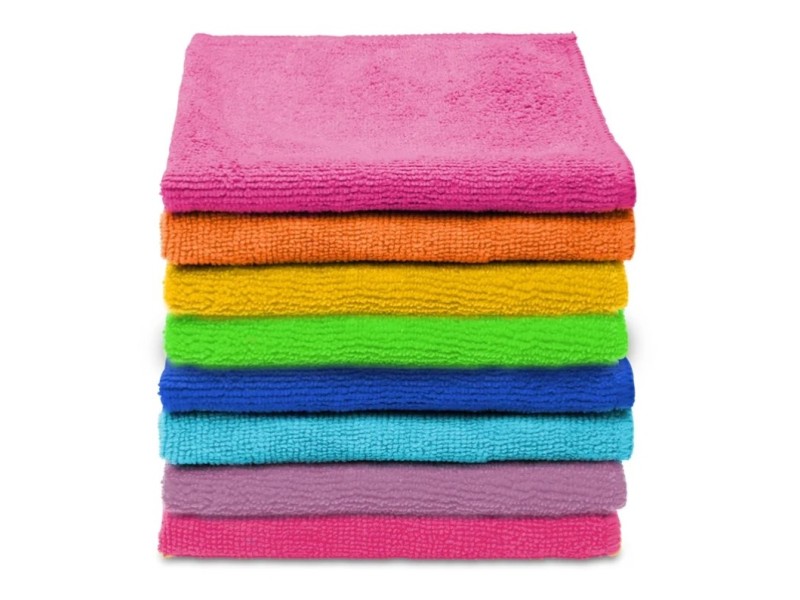 Cleaning Cloth Vileda Microfibre Colors 8 pcs 171216 – VILEDA Принадлежности за почистване