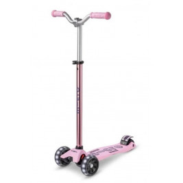 Maxi Micro Deluxe Pro LED scooter Rose