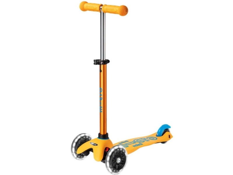 Micro Mini Deluxe Apricot LED scooter MMD151 –  Детски велосипеди, триколки, скейтбордове и тротинетки