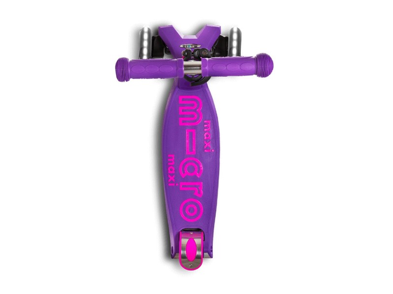 Micro Mobility Maxi Micro Deluxe LED Kids Classic scooter Purple MMD066 –  Детски велосипеди, триколки, скейтбордове и тротинетки