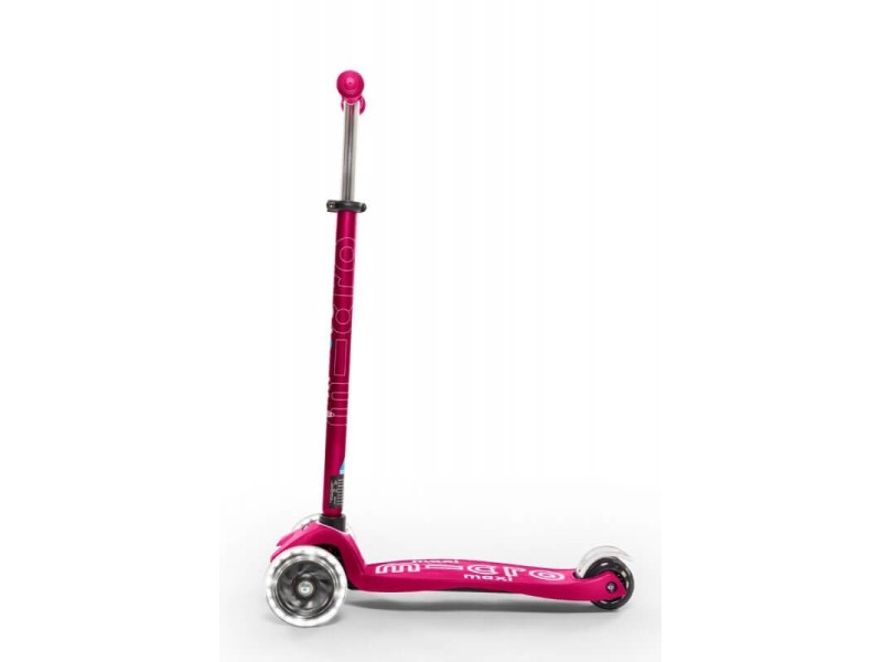 Micro Mobility Maxi Micro Deluxe LED Kids Three wheel scooter Pink MMD077 –  Детски велосипеди, триколки, скейтбордове и тротинетки