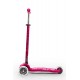 Micro Mobility Maxi Micro Deluxe LED Kids Three wheel scooter Pink MMD077 –  Детски велосипеди, триколки, скейтбордове и тротинетки
