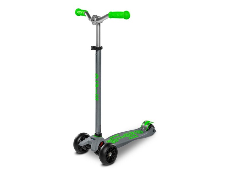 Micro Mobility Maxi Micro Deluxe Pro Youth Classic scooter Green, Grey, Silver MMD089 –  Детски велосипеди, триколки, скейтбордове и тротинетки
