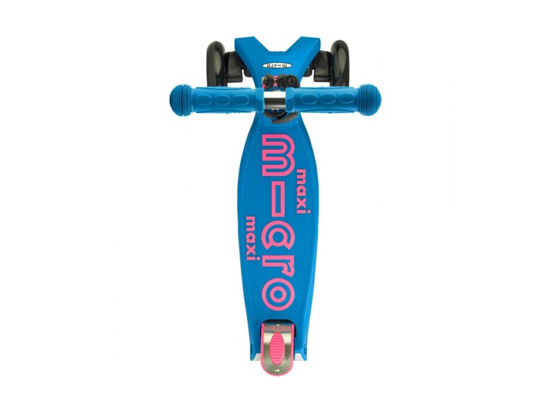 Micro Trójkołowa hulajnoga Maxi Deluxe Aqua MMD019 –  Детски велосипеди, триколки, скейтбордове и тротинетки