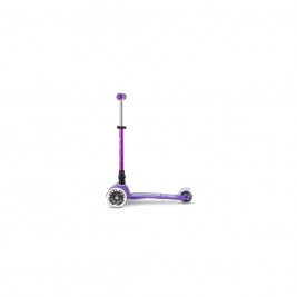 Micro folding scooter Mini DELUXE LED Purple