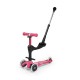 Micro scooter Mini 3in1 Deluxe Plus LED pink MMD146 –  Детски велосипеди, триколки, скейтбордове и тротинетки