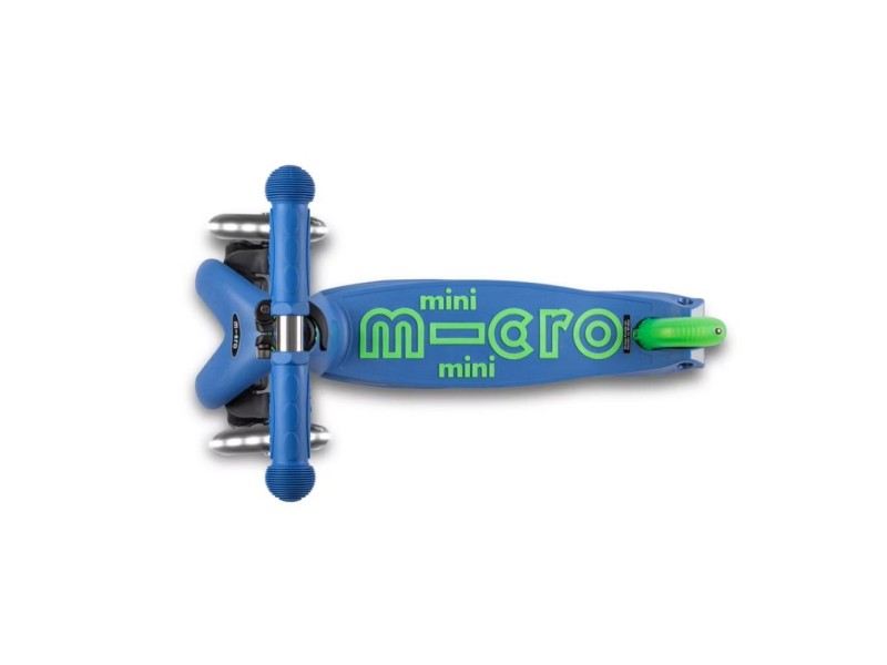 Micro scooter Mini DELUXE LED Crystal Blue MMD175 –  Детски велосипеди, триколки, скейтбордове и тротинетки