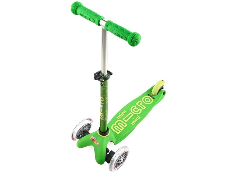 Micro three-wheeled scooter/rider Mini 3in1 Deluxe Green MMD010 –  Детски велосипеди, триколки, скейтбордове и тротинетки