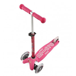 Micro three-wheeled scooter/rider Mini 3in1 Deluxe Pink