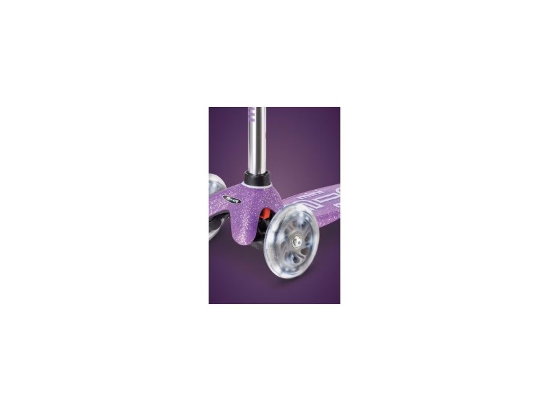 Mini Micro Deluxe Fairy Glitter LED Purple scooter MMD207 –  Детски велосипеди, триколки, скейтбордове и тротинетки