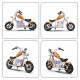 Electric vehicle childrens motorcycle XRIDER Cruiser 12 SREMANPOJ0001 – Manta Multimedia Sp. z o.o. Детски велосипеди, триколки, скейтбордове и тротинетки