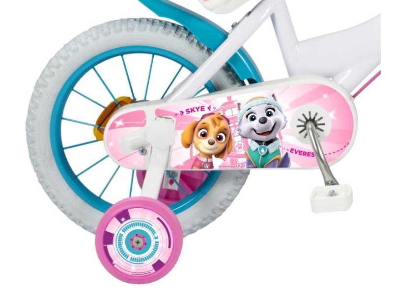 CHILDRENS BICYCLE 14 TOIMSA TOI1481 PAW PATROL WHITE TOI1481 – TOIMSA Детски велосипеди, триколки, скейтбордове и тротинетки