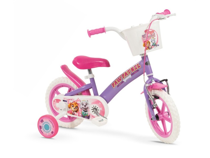 Childrens Bike 12 Paw Patrol Purple 1180 Girl TOIMSA TOI1180 – TOIMSA Детски велосипеди, триколки, скейтбордове и тротинетки
