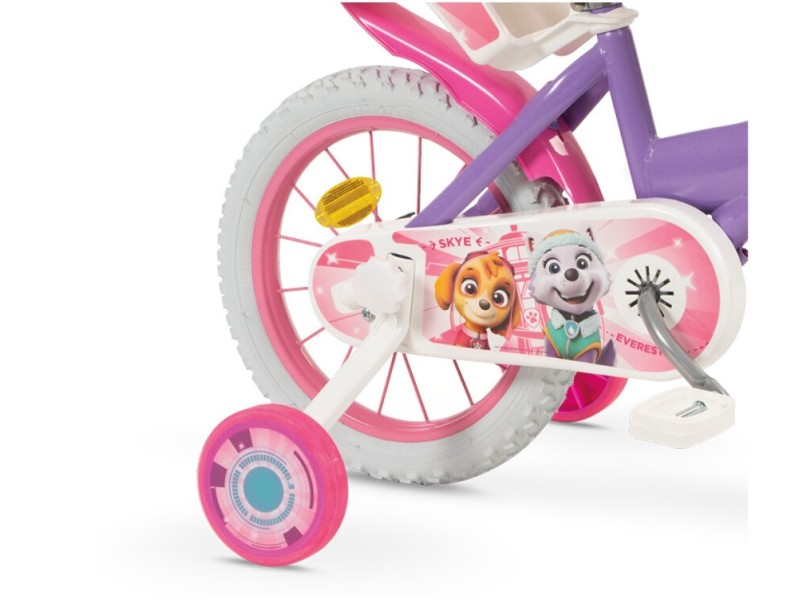 Childrens Bike 14 Paw Patrol Purple 1480 Girl TOIMSA TOI1480 – TOIMSA Детски велосипеди, триколки, скейтбордове и тротинетки