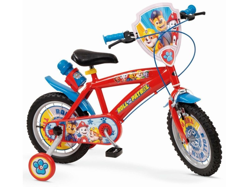 Childrens Bike 14 Paw Patrol Red 1478 Boy NEW TOIMSA TOI1478 – TOIMSA Детски велосипеди, триколки, скейтбордове и тротинетки
