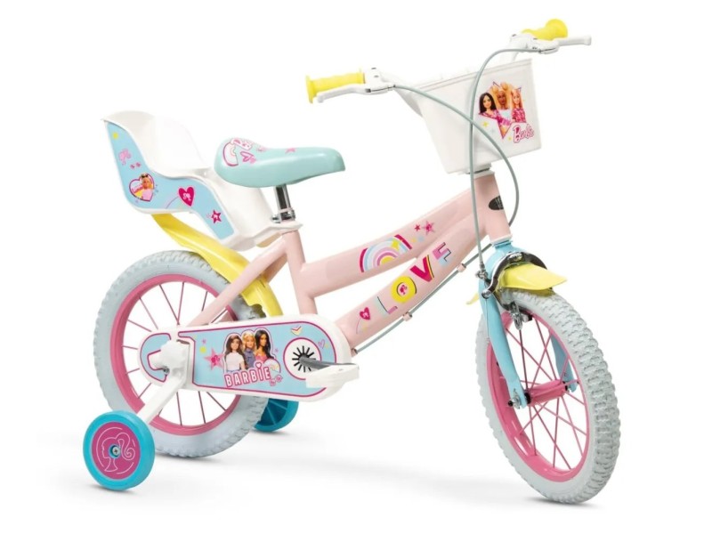 Childrens bicycle 14 Barbie Toimsa 1465 Pink 1465 – TOIMSA Детски велосипеди, триколки, скейтбордове и тротинетки