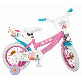 Children's bicycle 14" Peppa Pig pink 1495 TOIMSA