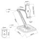 Techly ICA-TBL 2801 holder Passive holder Tablet/UMPC Black 026371 – TECHly Калъфи за таблети