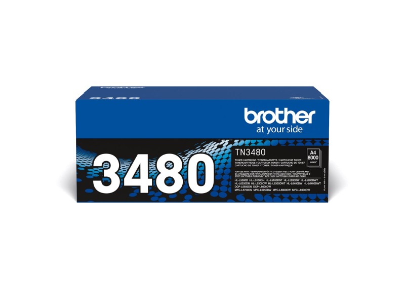 Brother TN-3480 toner cartridge 1 pc(s) Original Black Brother TN-3480 toner cartridge 1 pc(s) Original Black TN3480 – Brother Тонери