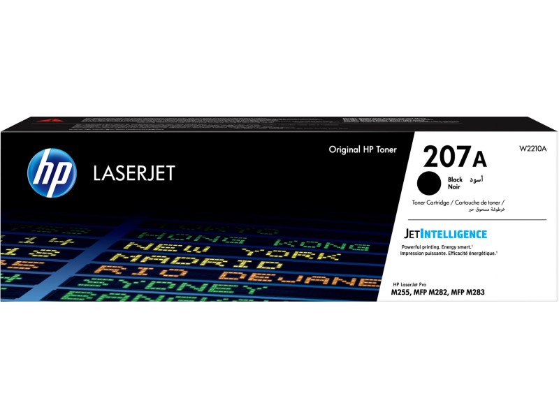 HP 207A Black Original LaserJet Toner Cartridge W2210A – Hewlett-Packard Тонери