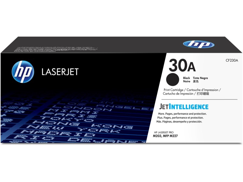 HP 30A Black Original LaserJet Toner Cartridge CF230A – Hewlett-Packard Тонери