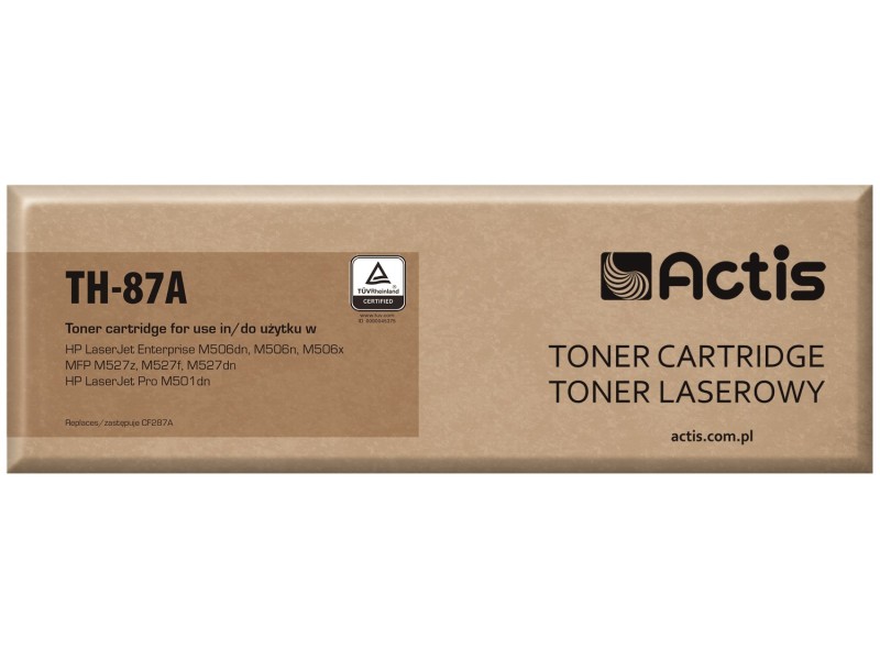 Actis TH-87A toner cartridge for HP 87A CF287A new TH-87A – ACTIS Тонери