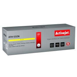 Activejet ATH-532N Toner (replacement for HP 304A CC532A, Canon CRG-718Y; Supreme; 3200 pages; yellow)