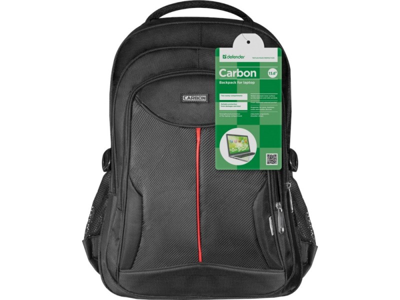 Backpack Defender CARBON 15.6 black 26077 – Defender Чанти за камери и камкодери