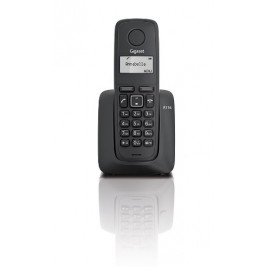 Gigaset A116 DECT телефон Идентификатор на обаждащия се черен