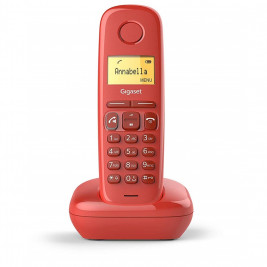 Gigaset A270 DECT телефон Идентификация на повикващия Червено