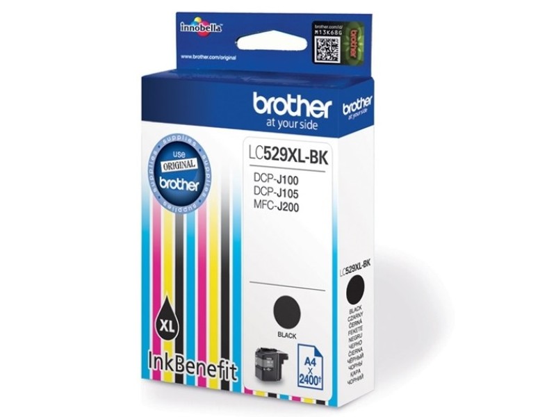 Brother LC529XL-BK ink cartridge Original Extra (Super) High Yield Black LC529XLBK – Brother Мастила