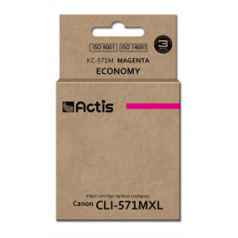 Actis KC-571M ink (replacement for Canon CLI-571M; Standard; 12 ml; magenta)