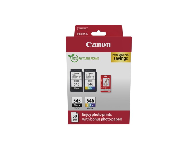 Canon 8287B008 ink cartridge 2 pc(s) Original Black, Cyan, Magenta, Yellow 8287B008 – Canon Мастила