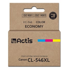 Actis KC-546 ink cartridge (Canon CL-546XL replacement; Supreme; 15 ml; 180 pages; magenta, blue, yellow).