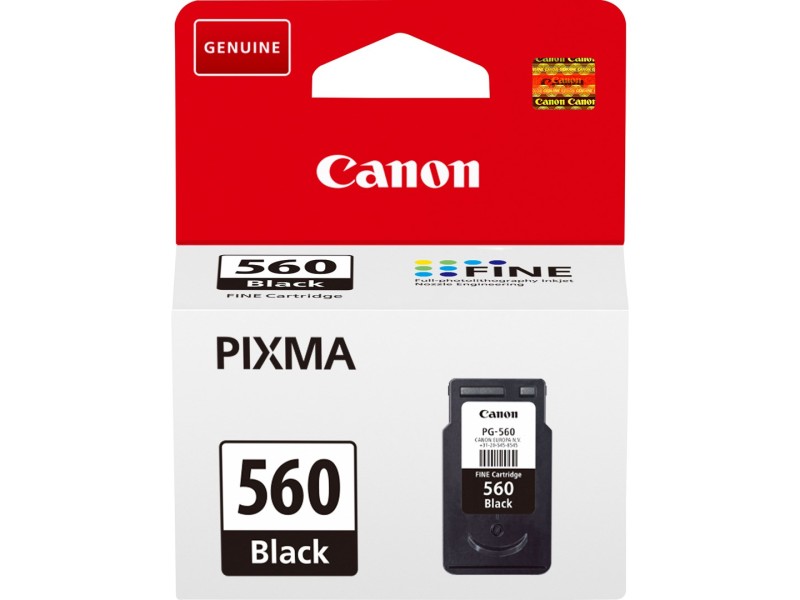 Canon PG-560 Black Ink Cartridge 3713C001 – Canon Мастила