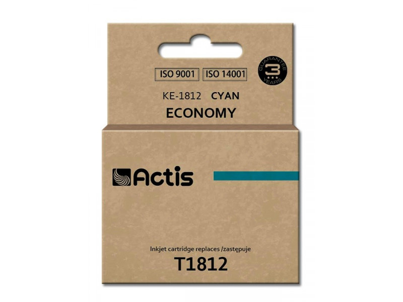 Actis KE-1812 ink (replacement for Epson T1812; Standard; 15 ml; cyan) Actis KE-1812 ink (replacement for Epson T1812; Standard; 15 ml; cyan)