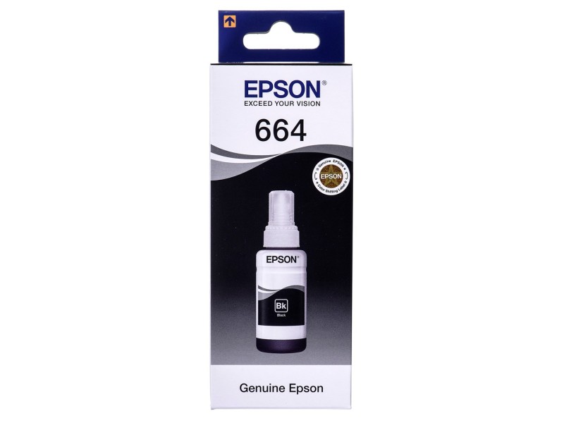 Epson T6641 Black ink bottle 70ml C13T66414A – Epson Мастила
