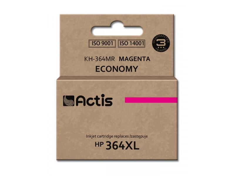 Actis KH-364MR ink (replacement for HP 364XL CB324EE; Standard; 12 ml; magenta) Actis KH-364MR ink (replacement for HP 364XL CB324EE; Standard; 12 ml; magenta)