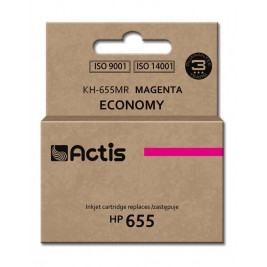 Мастило Actis KH-655MR (заместител на HP 655 CZ111AE; стандартно; 12 ml; магента)