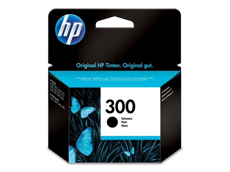 HP 300 Black Original Ink Cartridge CC640EE – Hewlett-Packard Мастила