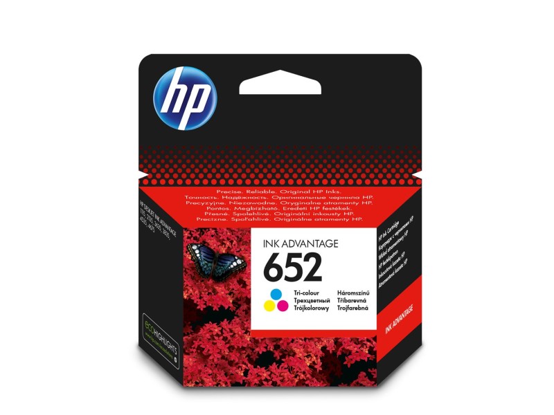 HP 652 Original Magenta,Cyan,Yellow F6V24AE – Hewlett-Packard Мастила