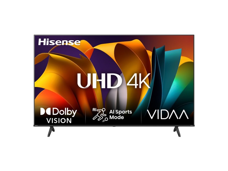 Hisense 43A6N TV 109.2 cm (43) 4K Ultra HD Smart TV Wi-Fi Black 43A6N – HISENSE Телевизори
